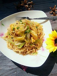 白菜炒面