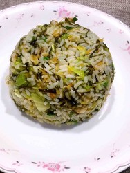葱油炒菜饭