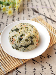 青菜焖饭