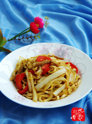白菜丝炒面