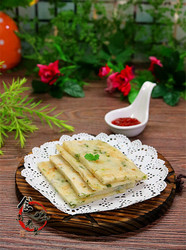 虾皮葱香饼