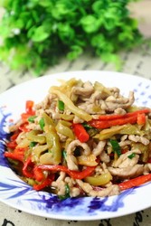 榨菜肉丝