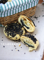 黑芝麻酥饼