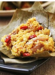 黄金粽香鸡