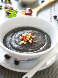 自制黑豆黑芝麻糊