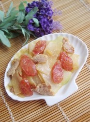 腊肠炒菜雹