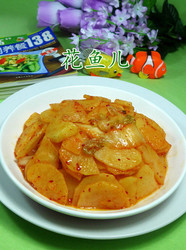 泡菜炒土豆