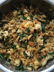 槐花疙瘩／麦饭