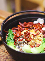沸腾水煮鱼
