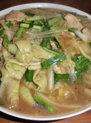 白菜炒饹馇