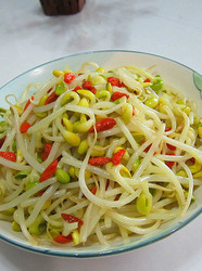素炒豆芽菜