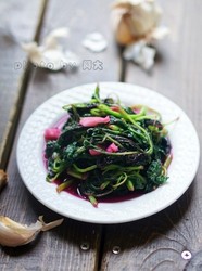 家常炒苋菜