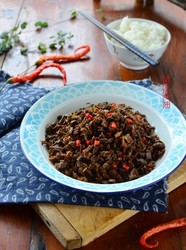 肉末炒盐菜