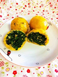 菜团子（荠菜）