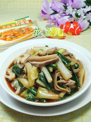大蒜猪肚炒白菜