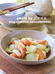 大虾烧白菜