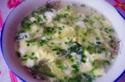 韭菜蛋汤