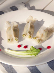 小白菜虾肉蒸饺