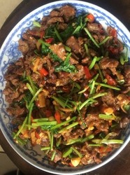 小炒牛肉