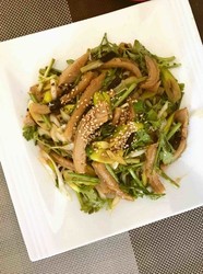 超级过瘾葱拌毛肚