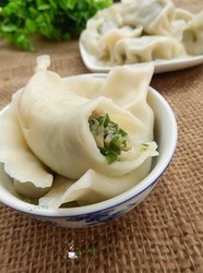 韭菜鲜肉饺子