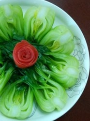 经典蒜香青菜