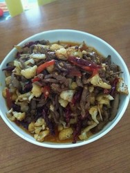 干椒菜花