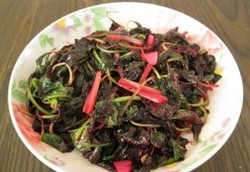 清炒苋菜叶