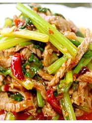 芹菜嫩牛肉丝
