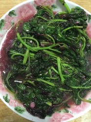 香炒红苋菜