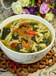芝麻叶汤面条