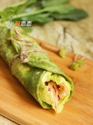 菠菜卷饼