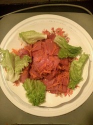 培根煎胡萝卜丝