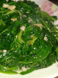 蒜茸菠菜