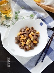 黑蒜子牛肉粒