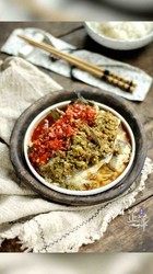 双椒蒸鲈鱼