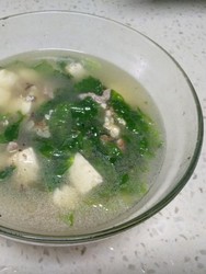 生菜豆腐瘦身汤