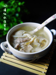 平菇肉片汤