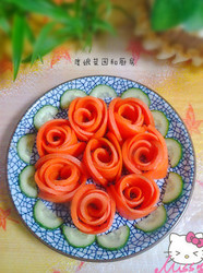胡萝卜玫瑰花