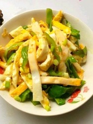 辣椒炒蛋条