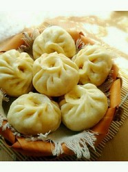红萝卜馅包子