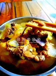 冬瓜辣炒鸡背