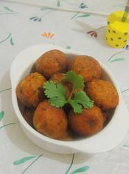 胡萝卜豆渣丸子