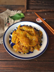南瓜丝煎饼