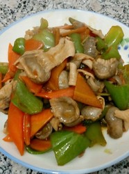 尖椒炒鸡肚
