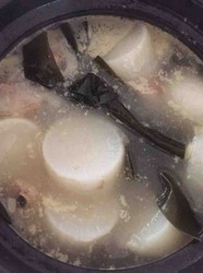海带萝卜排骨汤