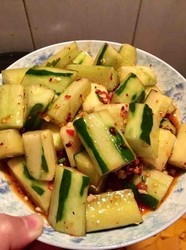 凉拌黄瓜之简单快捷