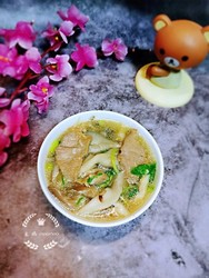平菇肉片汤