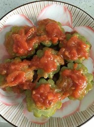 土豆酿苦瓜
