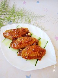 蒜烧鸡翅中